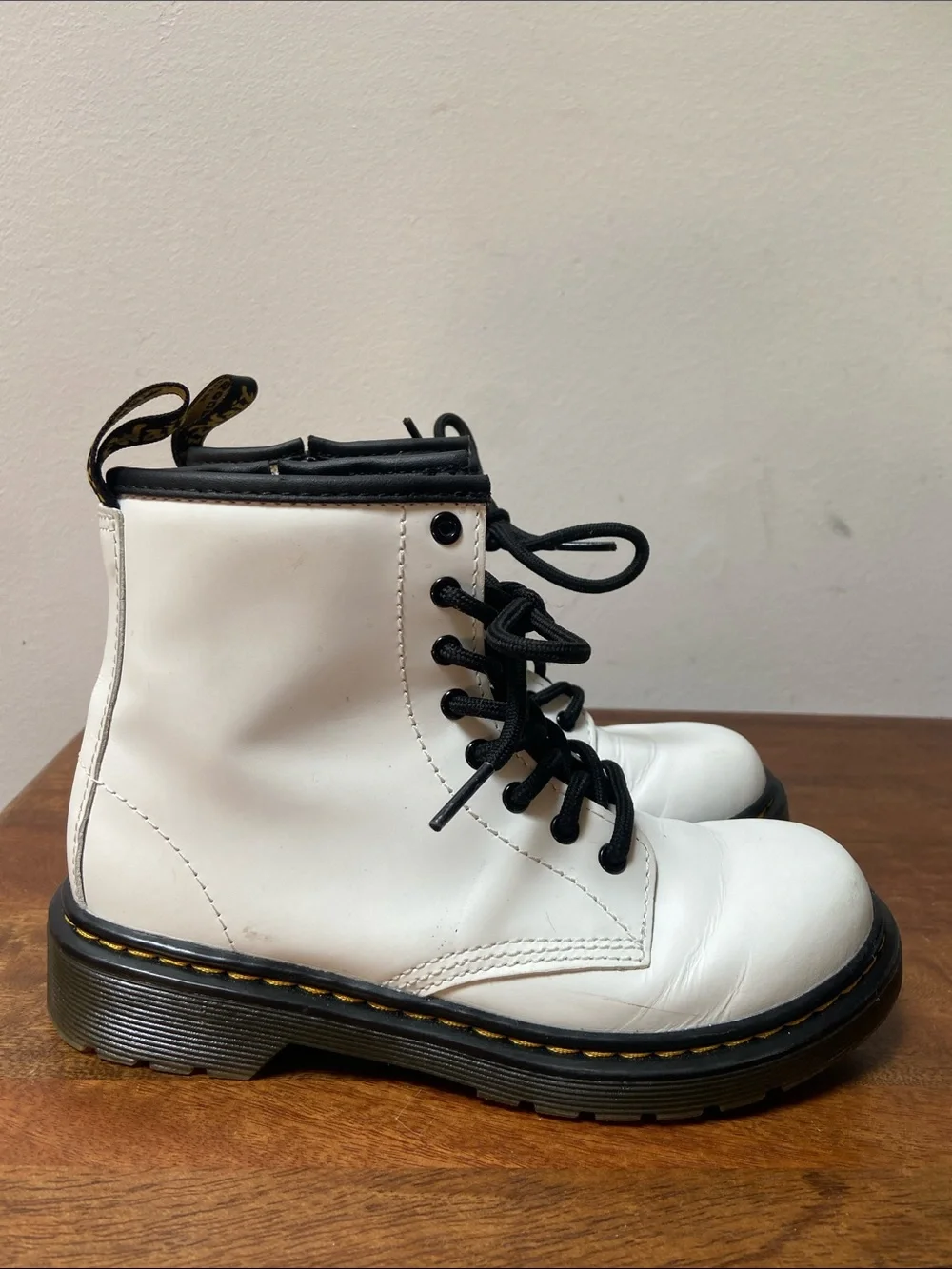 Doc Martens 1460 White Juniors Size 2